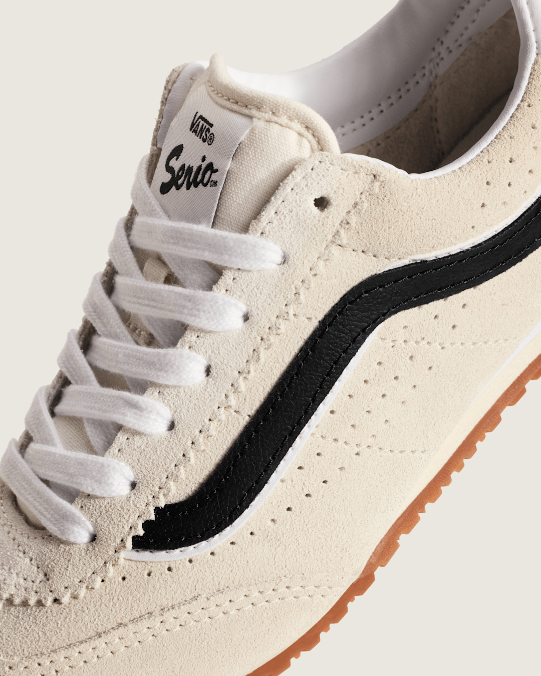 Vans Super Lowpro Shoe in Marshmallow White