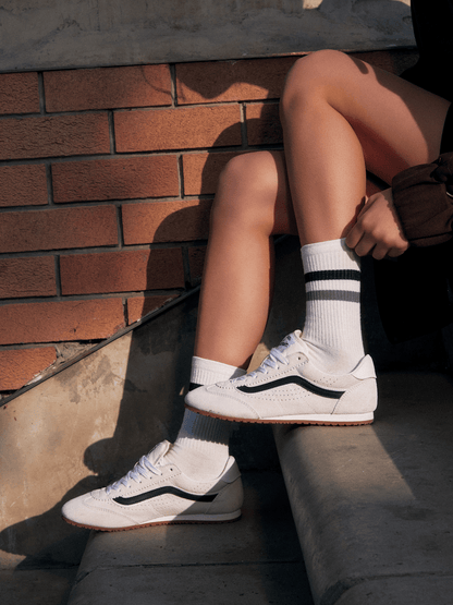 Vans Super Lowpro Shoe in Marshmallow White