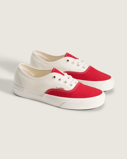 Vans Authentic Shoe in Racing Red