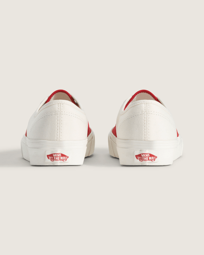 Vans Authentic Shoe in Racing Red
