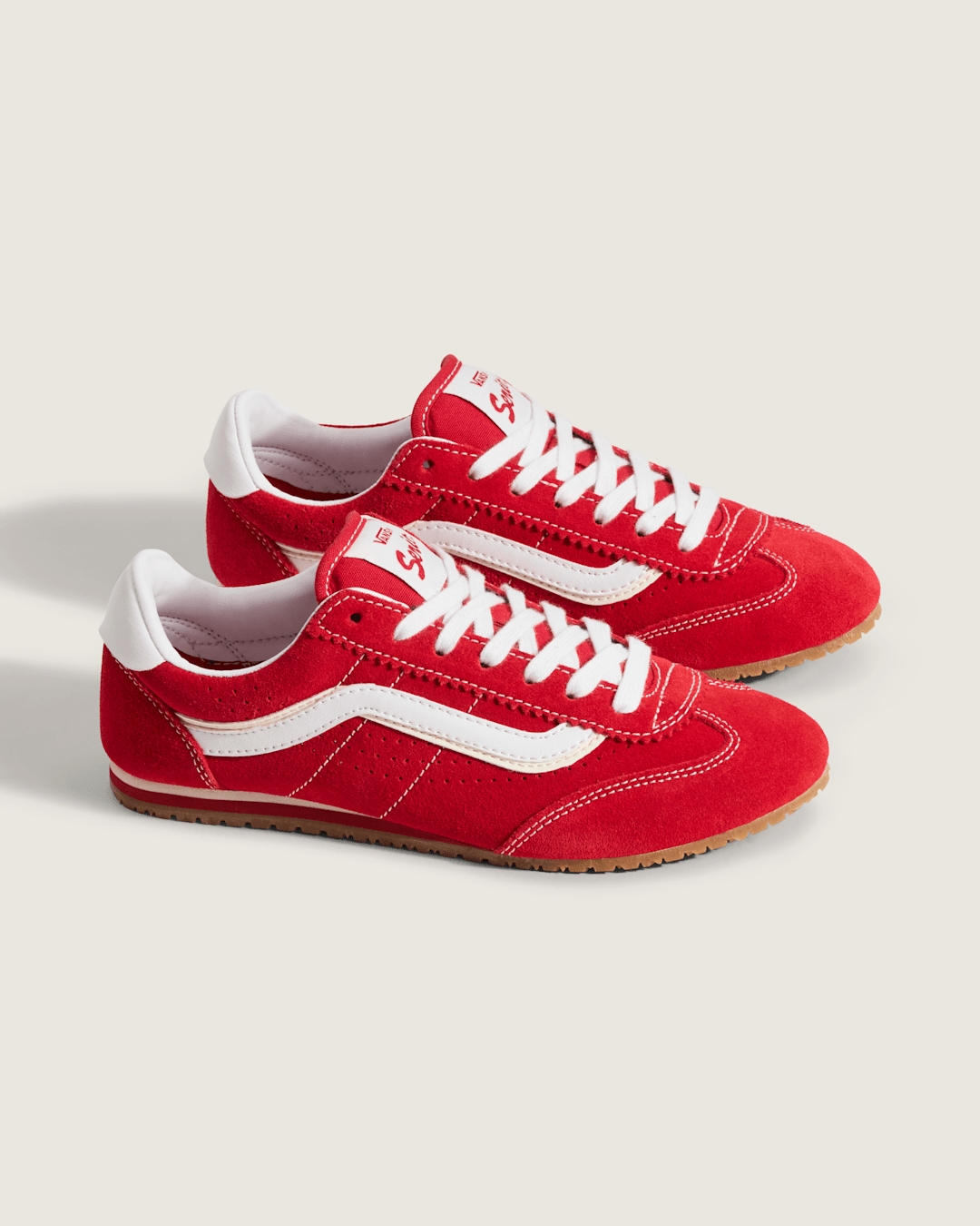 Vans Super Lowpro Shoe in Racing Red