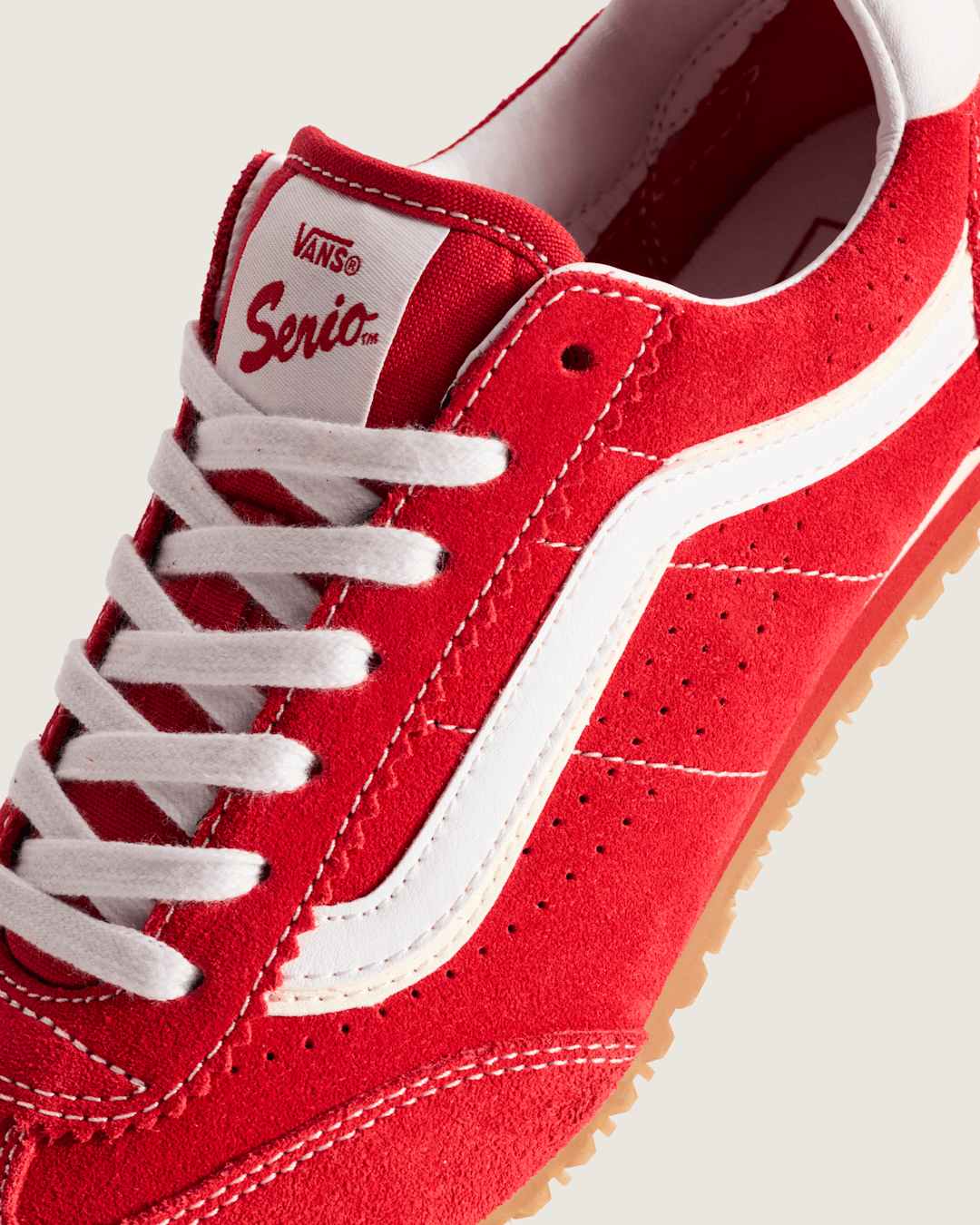 Vans Super Lowpro Shoe in Racing Red