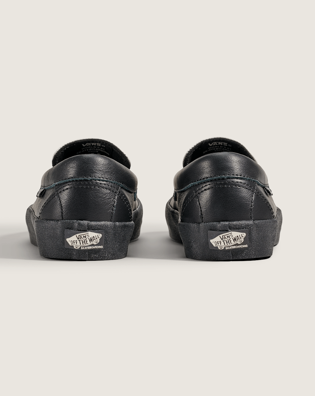 Vans Skate Loafer Shoe in Black / White