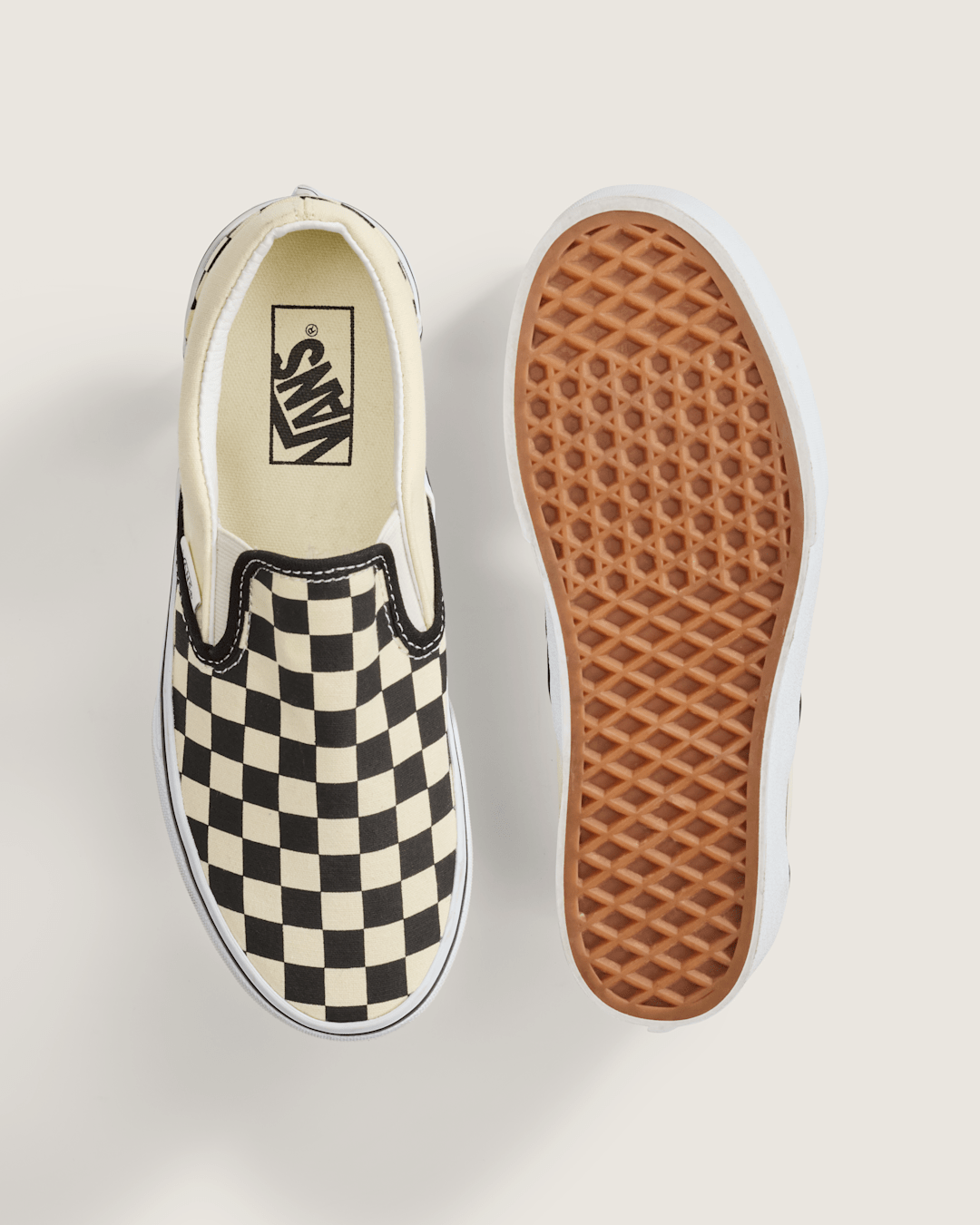 Vans Classic Slip-On Stackform Checkerboard Black/Classic White Shoe