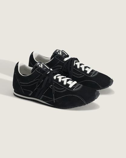 Vans Premium Super Lowpro Trainer in Black