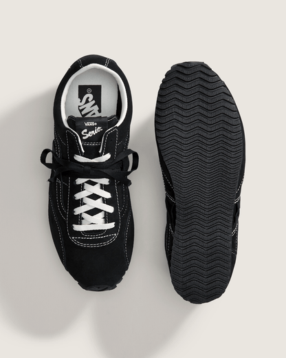 Vans Premium Super Lowpro Trainer in Black