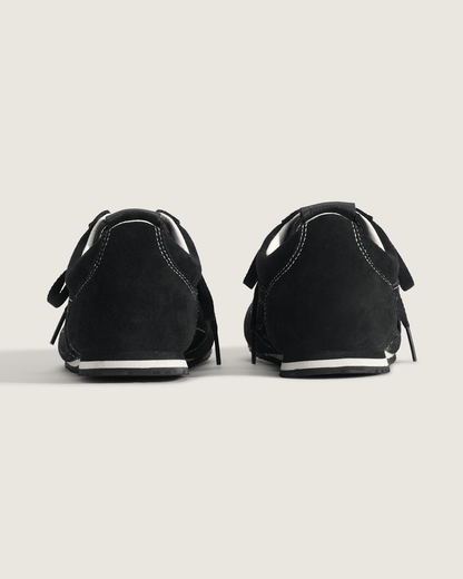 Vans Premium Super Lowpro Trainer in Black