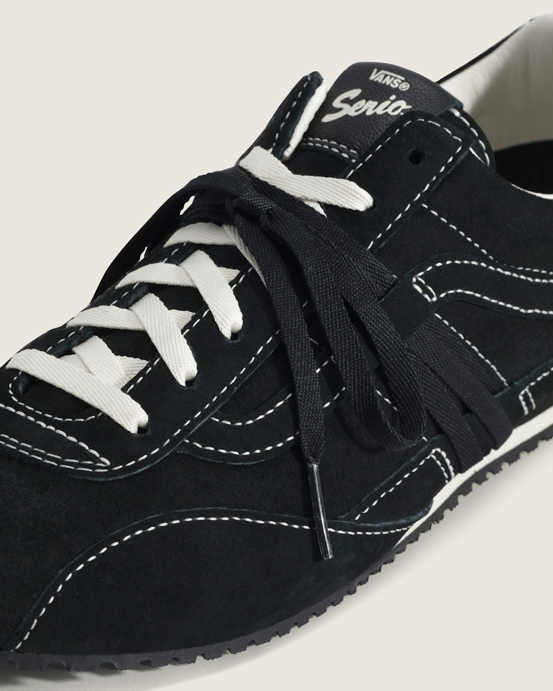Vans Premium Super Lowpro Trainer in Black