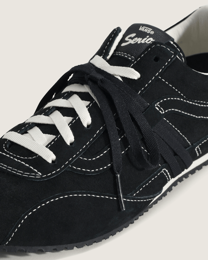 Vans Premium Super Lowpro Trainer in Black