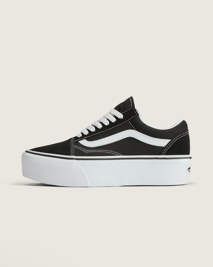 Vans Old Skool Stackform Suede/Canvas Black/True White Shoe