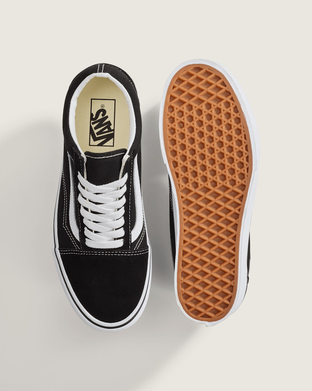 Vans Old Skool Stackform Suede/Canvas Black/True White Shoe