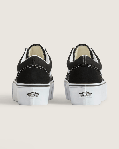 Vans Old Skool Stackform Suede/Canvas Black/True White Shoe