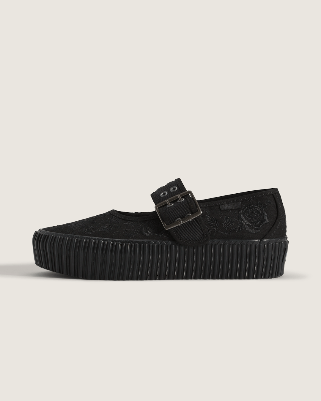 Vans Mary Jane Creeper Shoe in Spooky Black