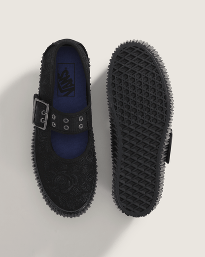 Vans Mary Jane Creeper Shoe in Spooky Black