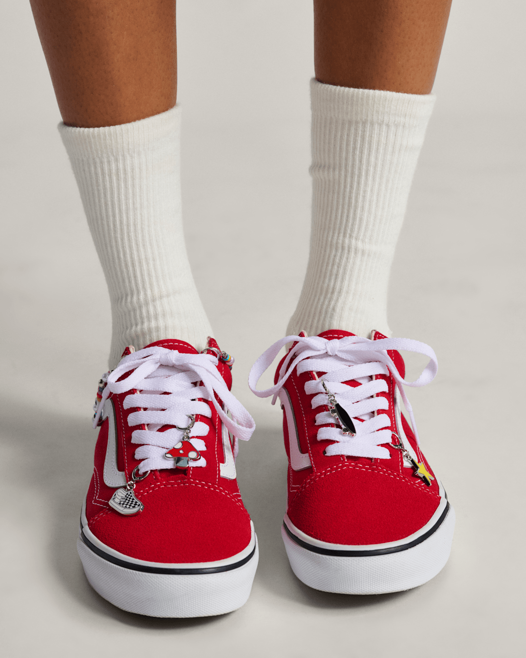 Vans Vans Beaded Board Shoe Charm Set in Red