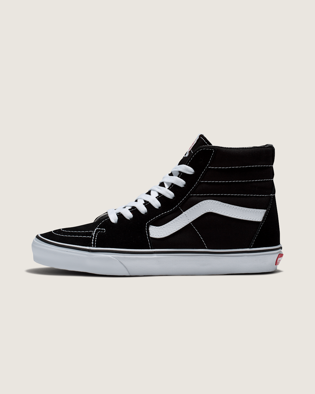 Vans Sk8-Hi Black/Black/White Classics Shoe