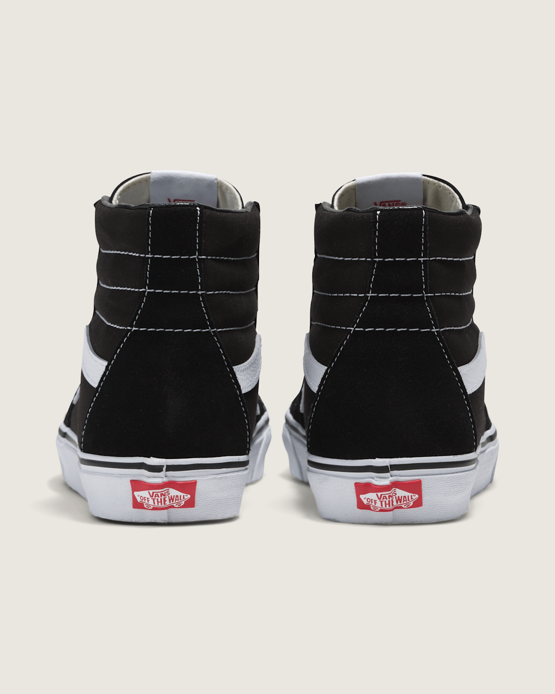 Vans Sk8-Hi Black/Black/White Classics Shoe
