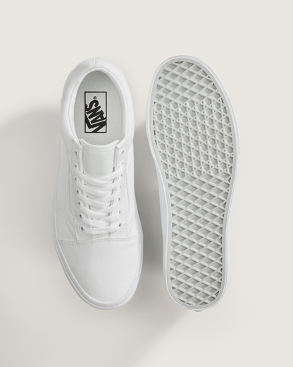 Vans Old Skool True White Classics Shoe