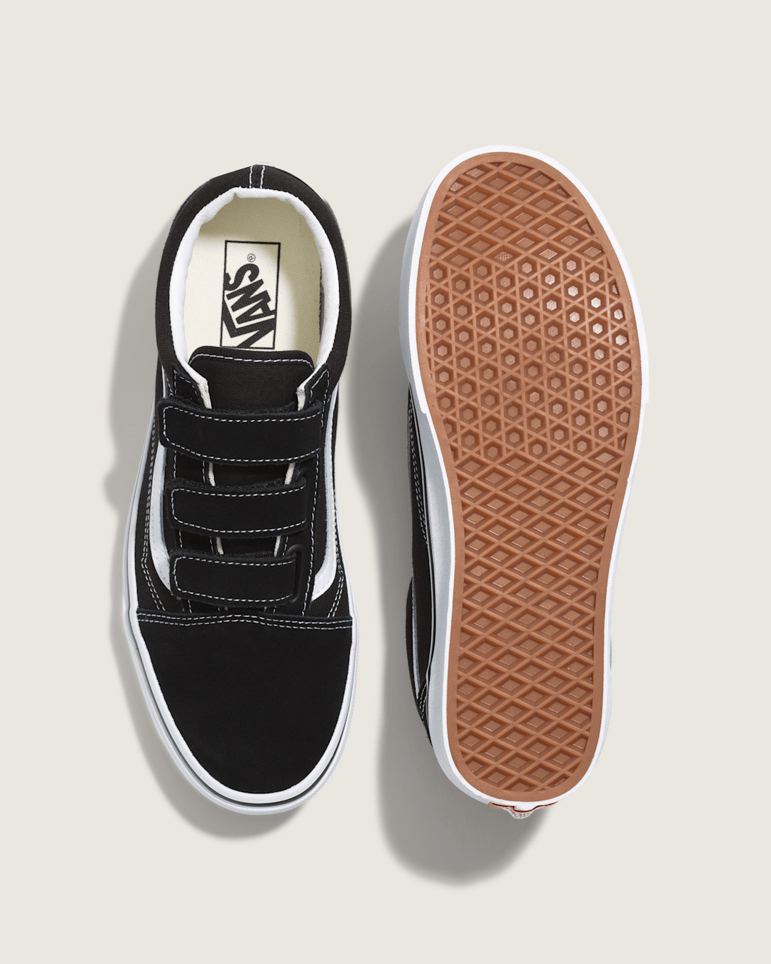 Vans Old Skool V Suede/Canvas black/True White Classics Shoe