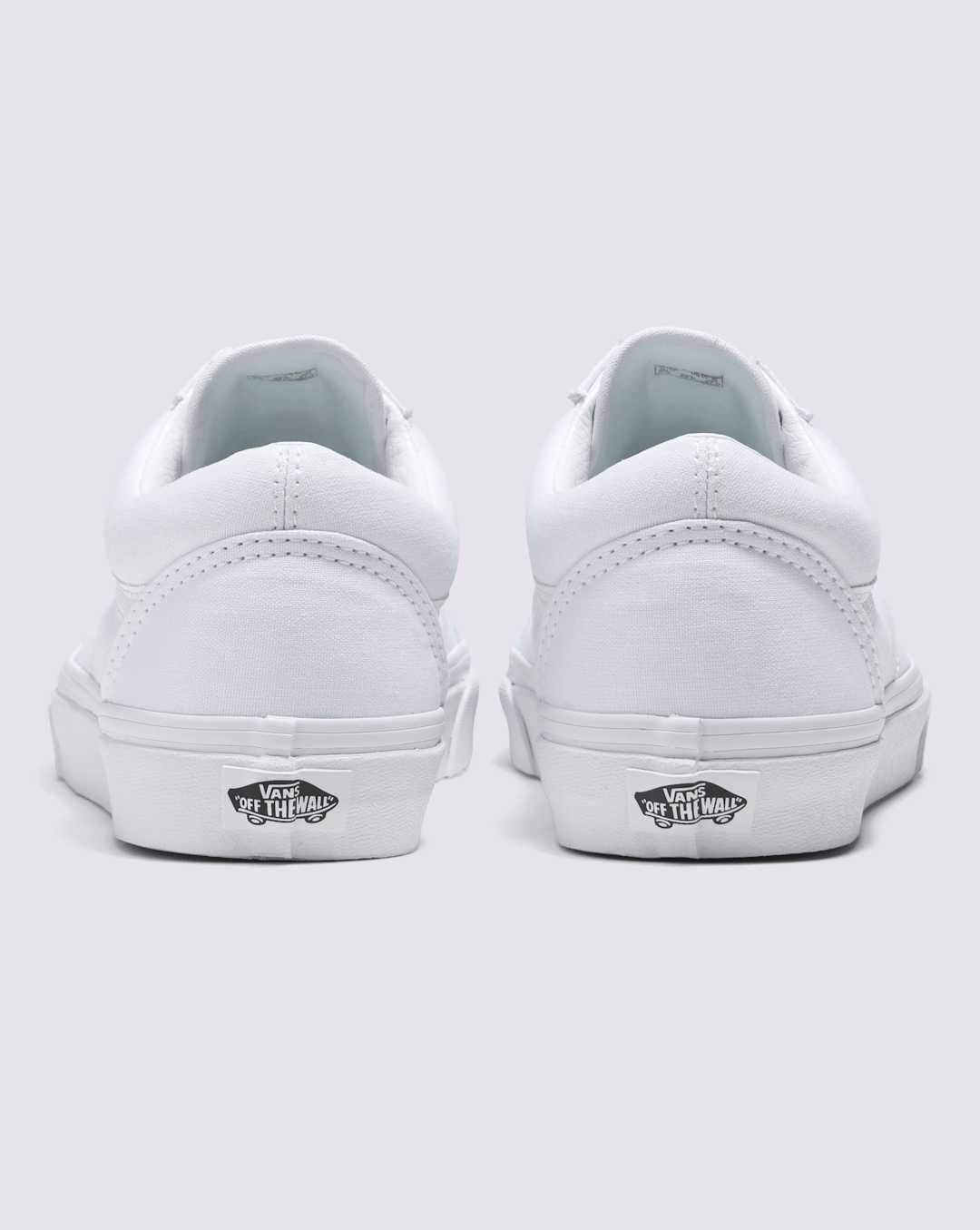 Vans Old Skool Wide Canvas True White Classics Shoe