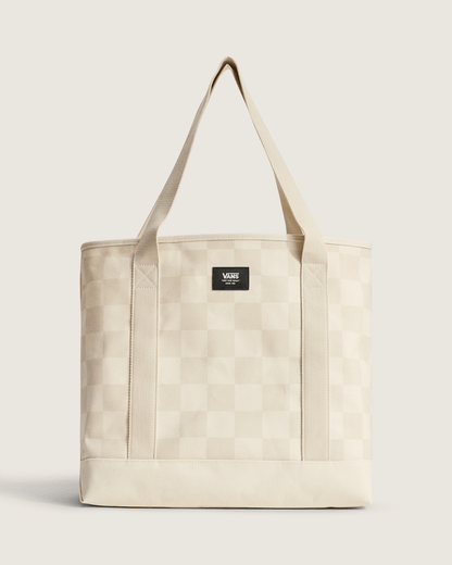 Vans Pergs Tote Bag in Oatmeal Beige