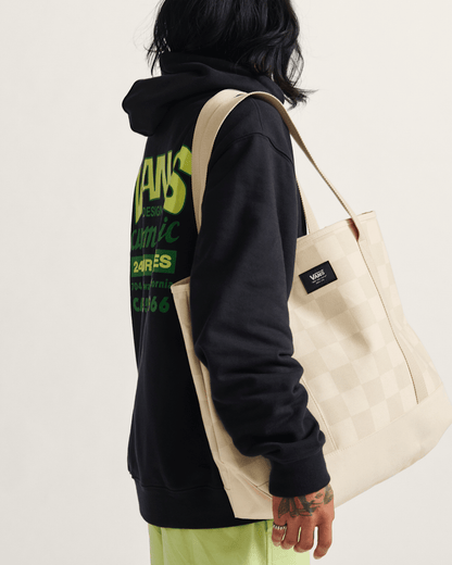 Vans Pergs Tote Bag in Oatmeal Beige