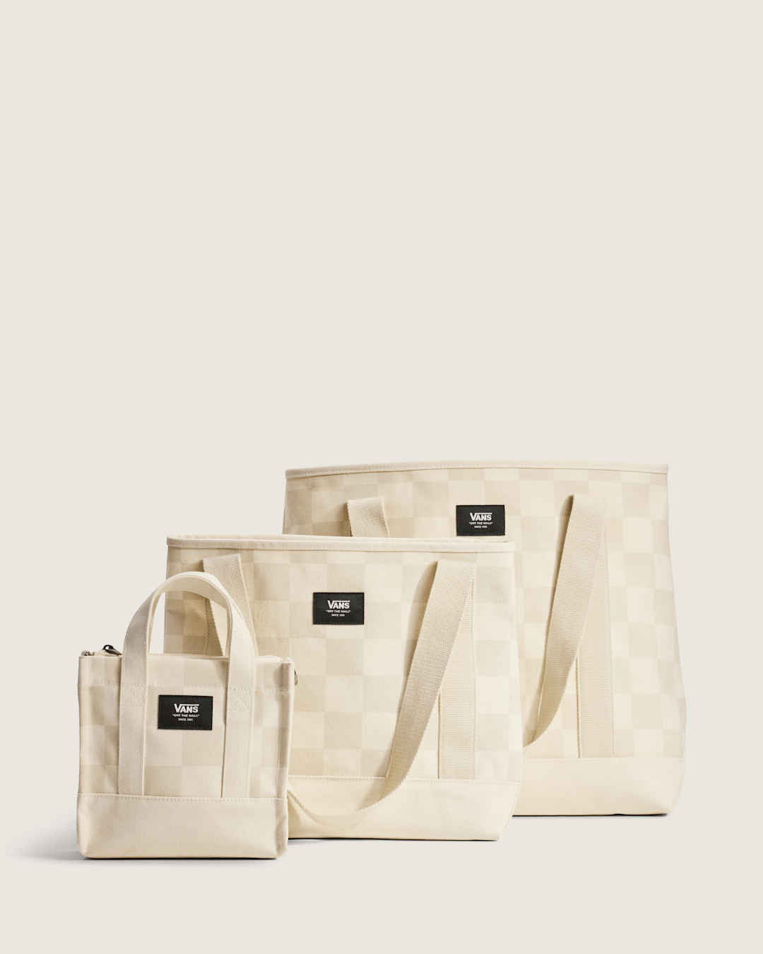 Vans Pergs Tote Bag in Oatmeal Beige