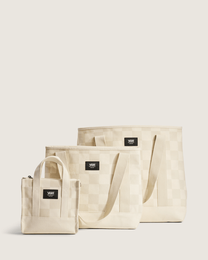 Vans Pergs Tote Bag in Oatmeal Beige