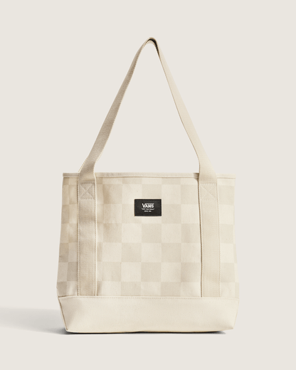 Vans Pergs Midi Tote Bag in Oatmeal Beige