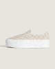 Checkerboard Mushroom Brown / Marshmallow White