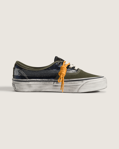 Vans Premium Authentic "Charms" Shoe in Green / Blue