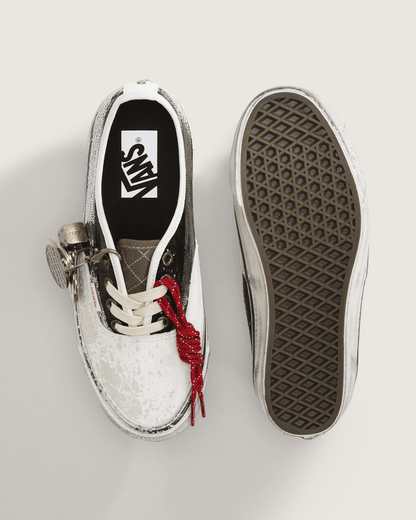Vans Premium Authentic "Charms" Shoe in Black / White