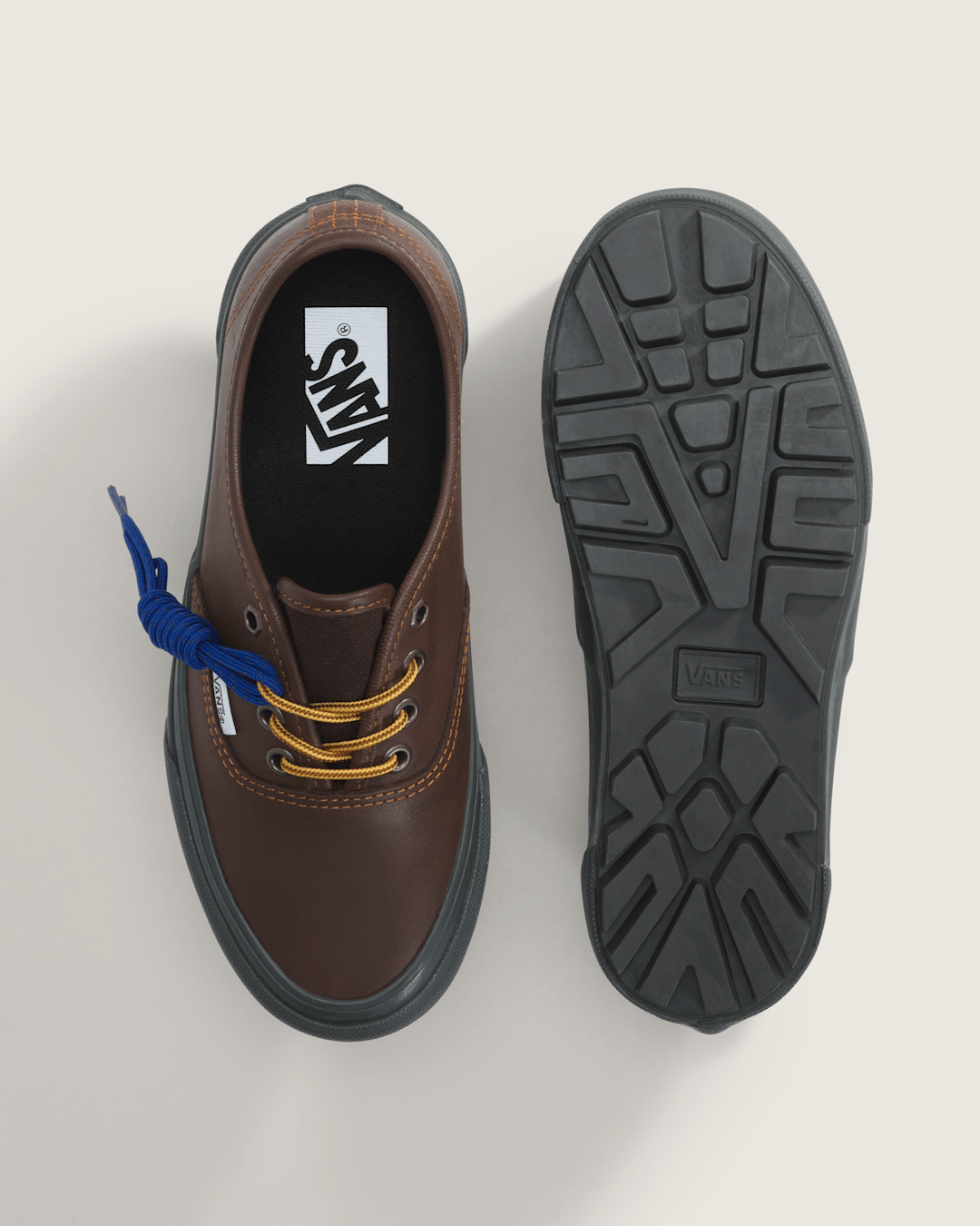 Vans Premium Authentic V-Lug Shoe in Potting Soil Brown