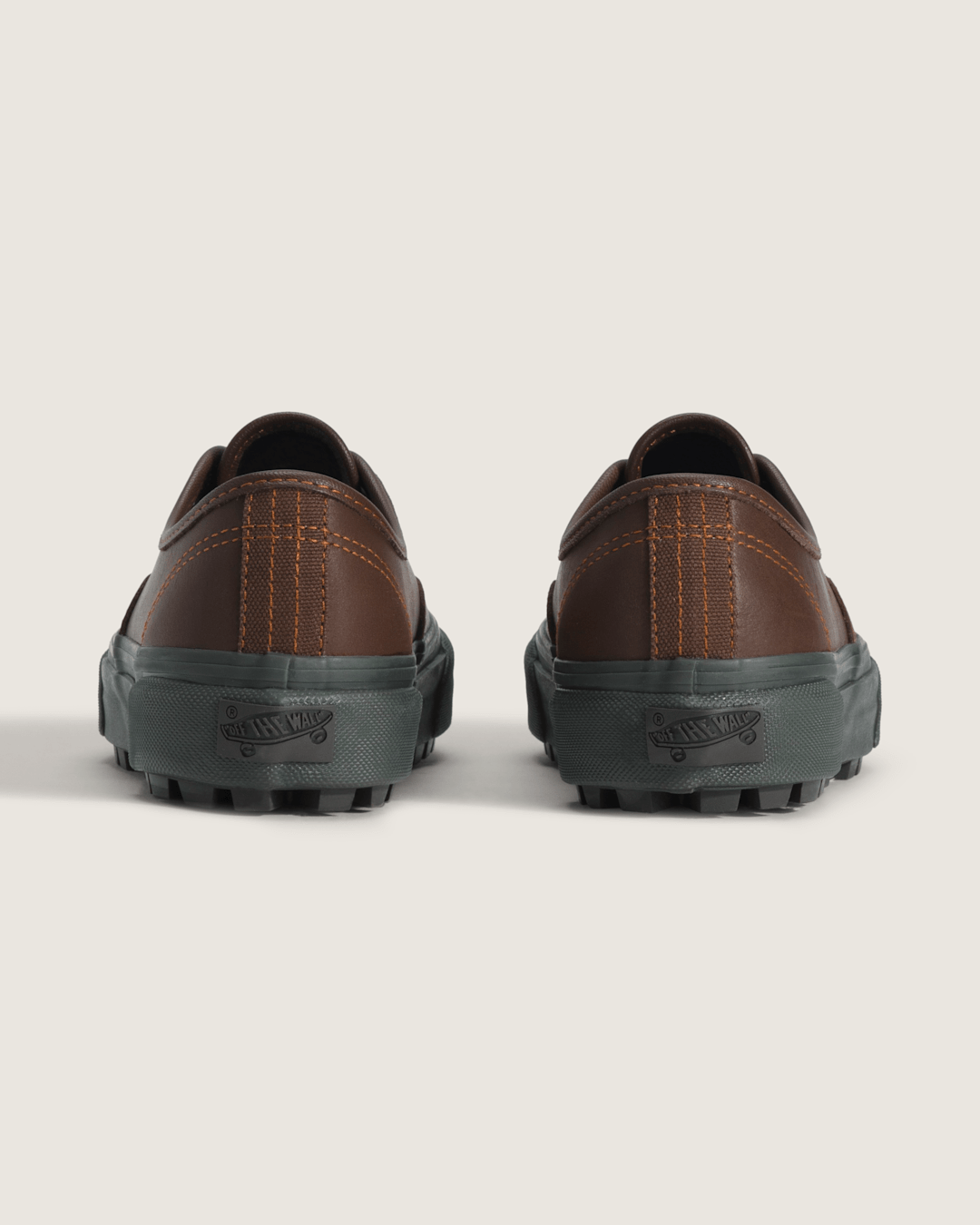 Vans Premium Authentic V-Lug Shoe in Potting Soil Brown