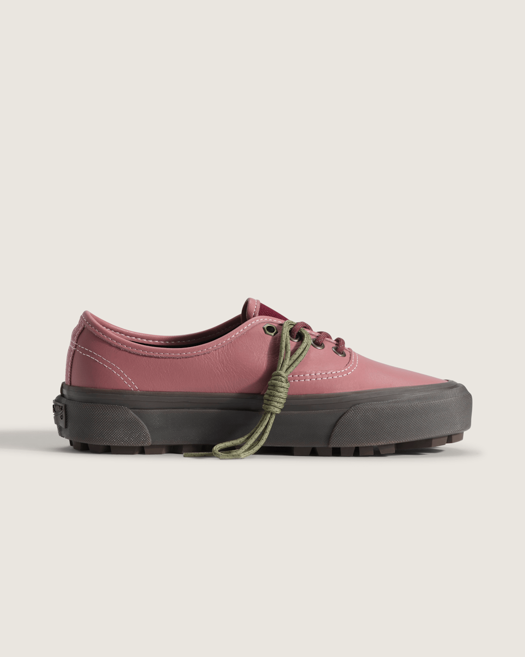 Vans Premium Authentic V-Lug Shoe in Dusty Rose Pink