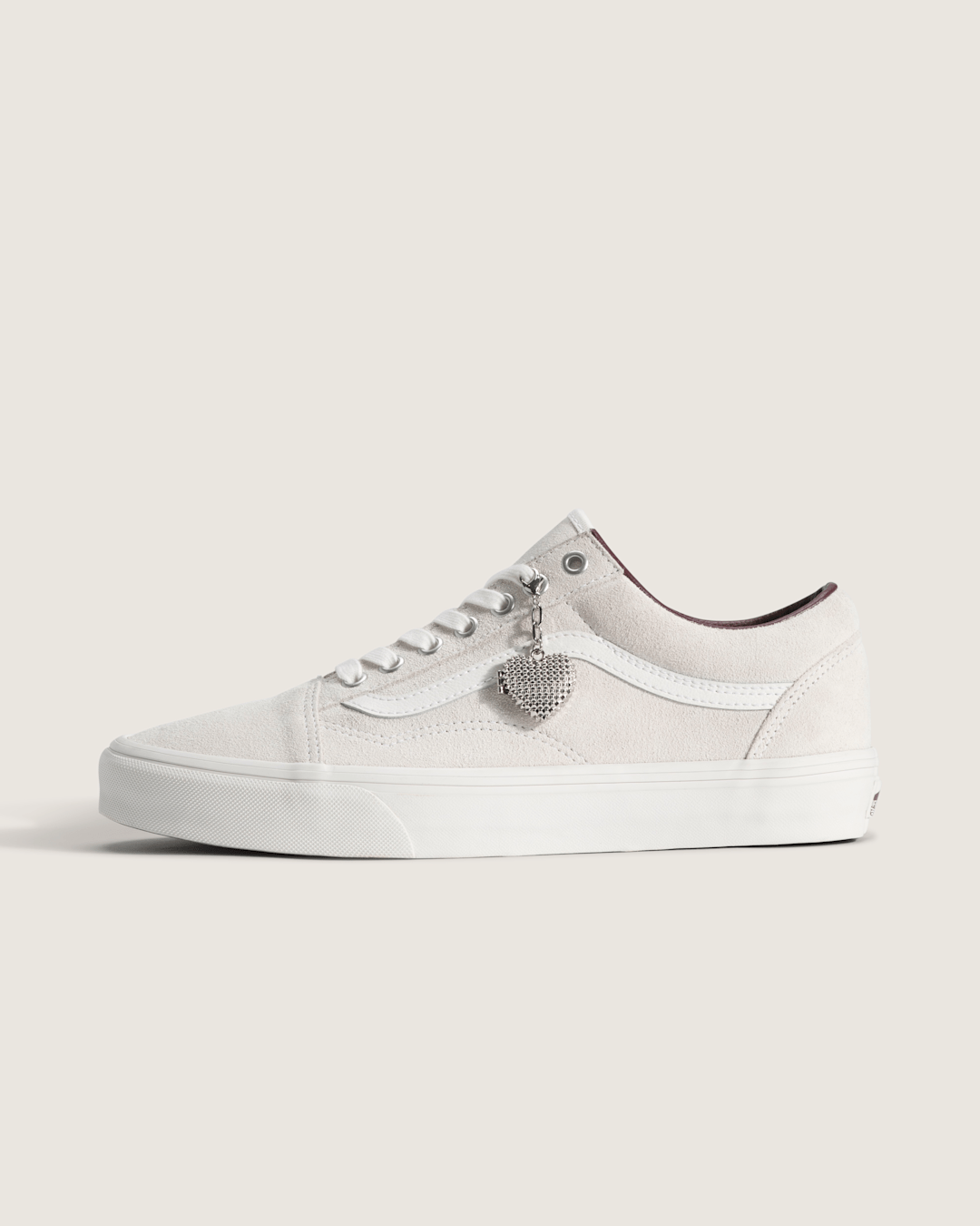 Vans Old Skool Shoe in Blanc De Blanc White