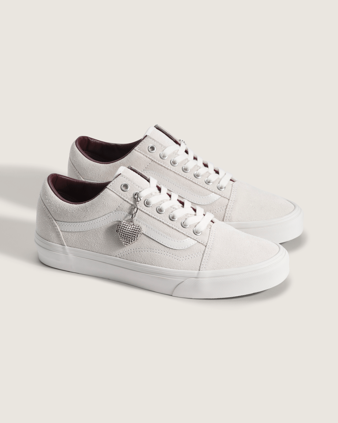 Vans Old Skool Shoe in Blanc De Blanc White