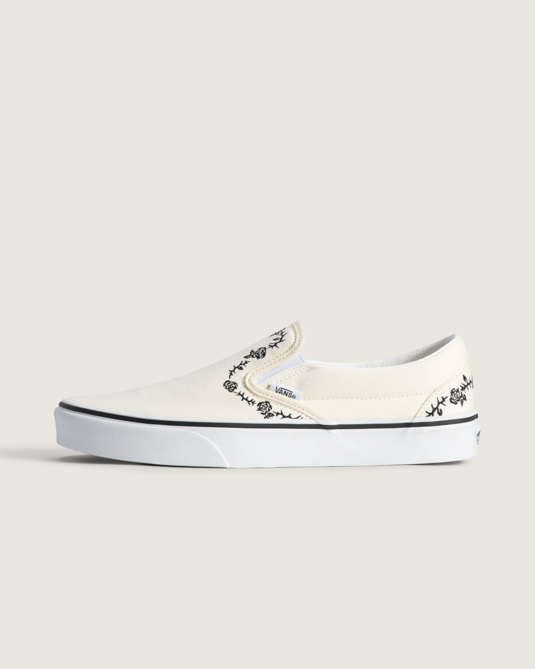 Vans Classic Slip-On Shoe in Classic White