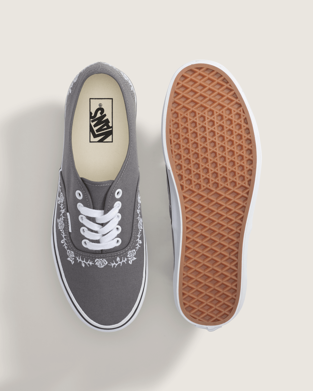 Vans Authentic Shoe in Pewter Grey