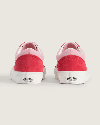 Vans Old Skool Shoe in Crimson Haze Red