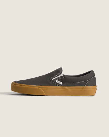 Vans Classic Slip-On Shoe in Gum Faded Black