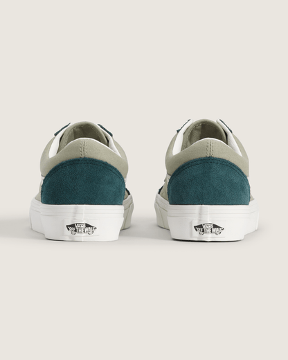 Vans Old Skool Shoe in Pink / Green