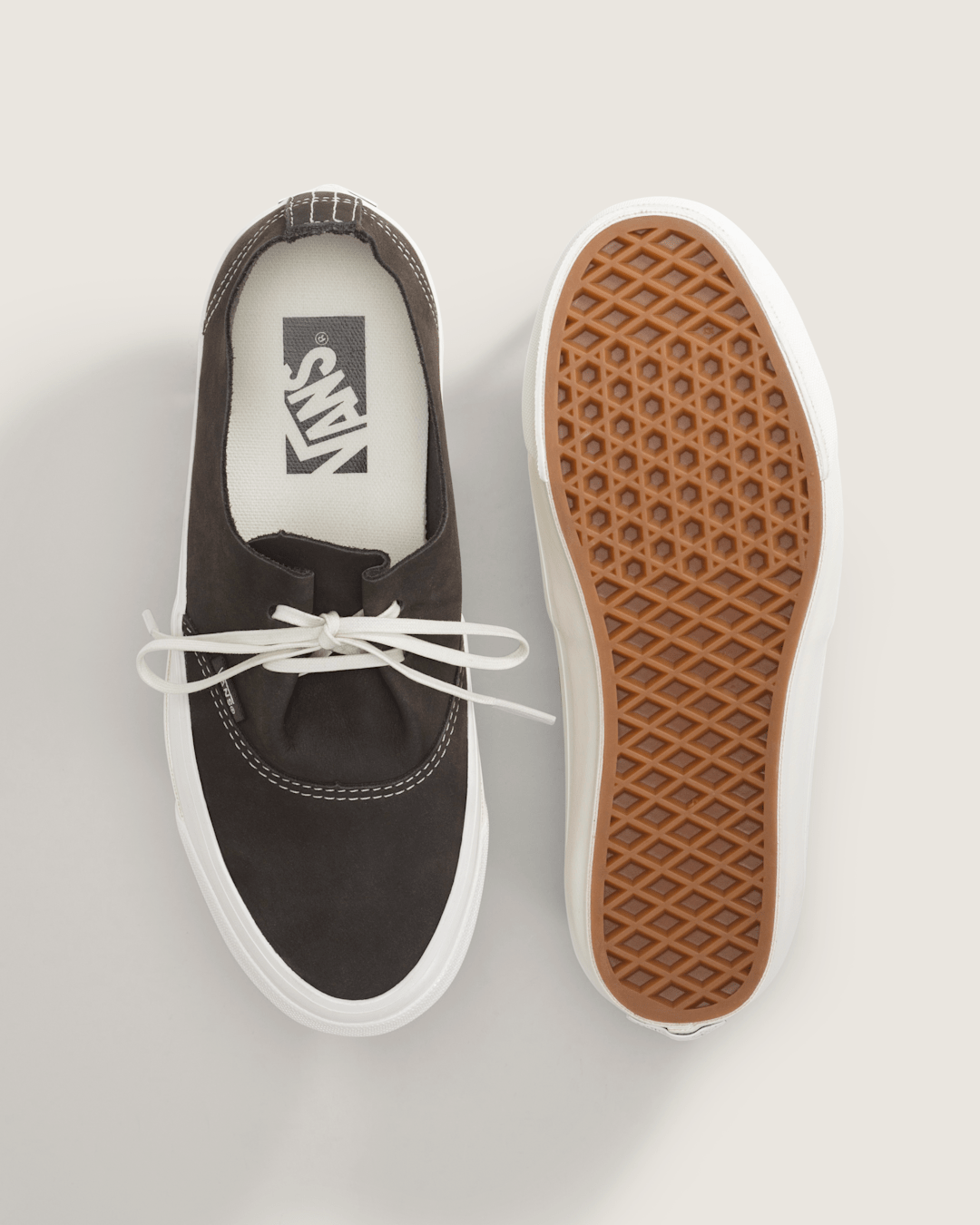 Vans Premium Authentic Ease Shoe in Faded Black