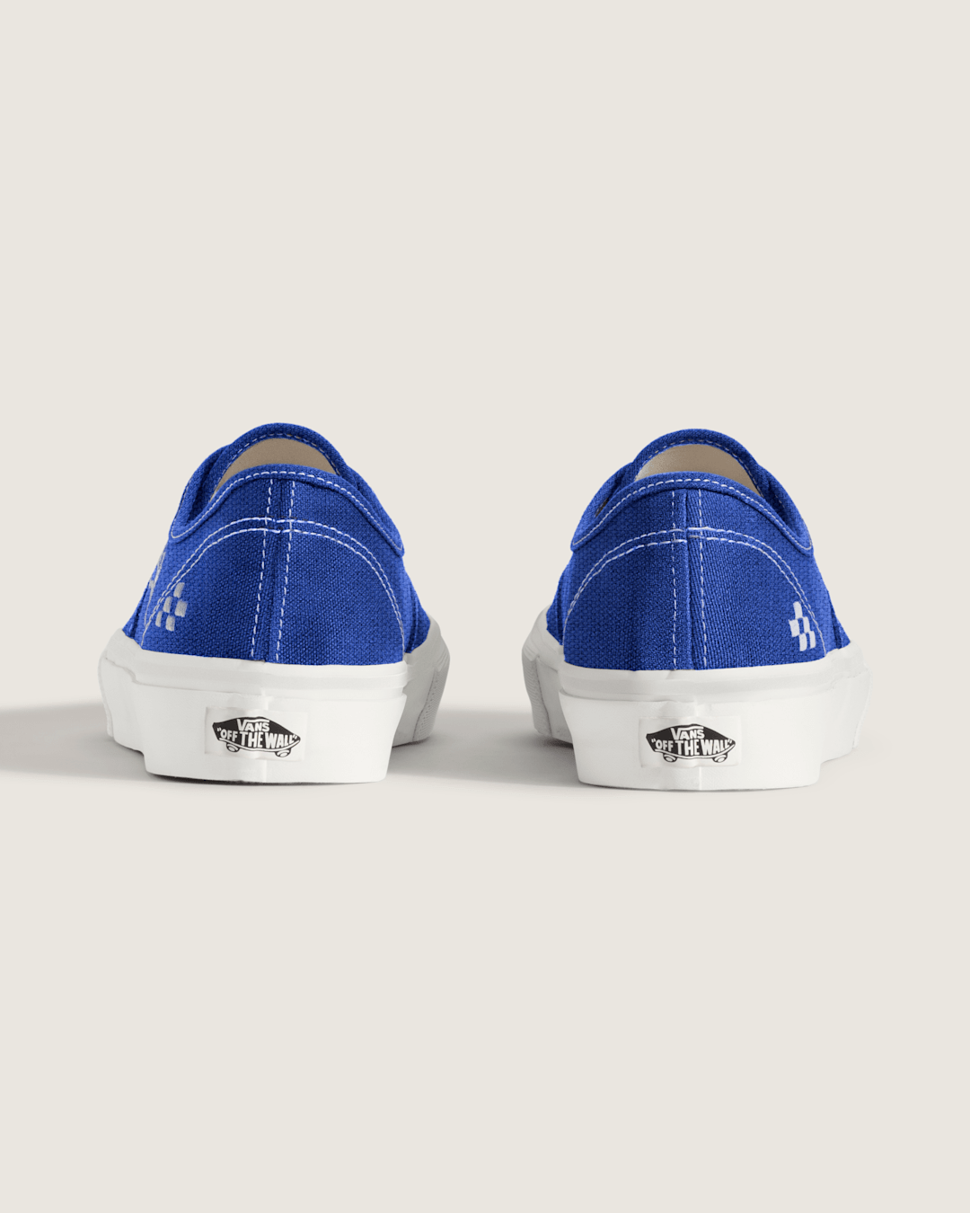 Vans Authentic Shoe in Blue / Marshmallow White