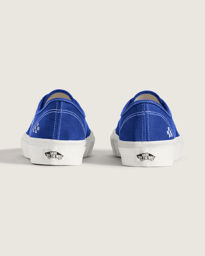 Vans Authentic Shoe in Blue / Marshmallow White