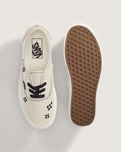 Vans Authentic Shoe in Beige / Black