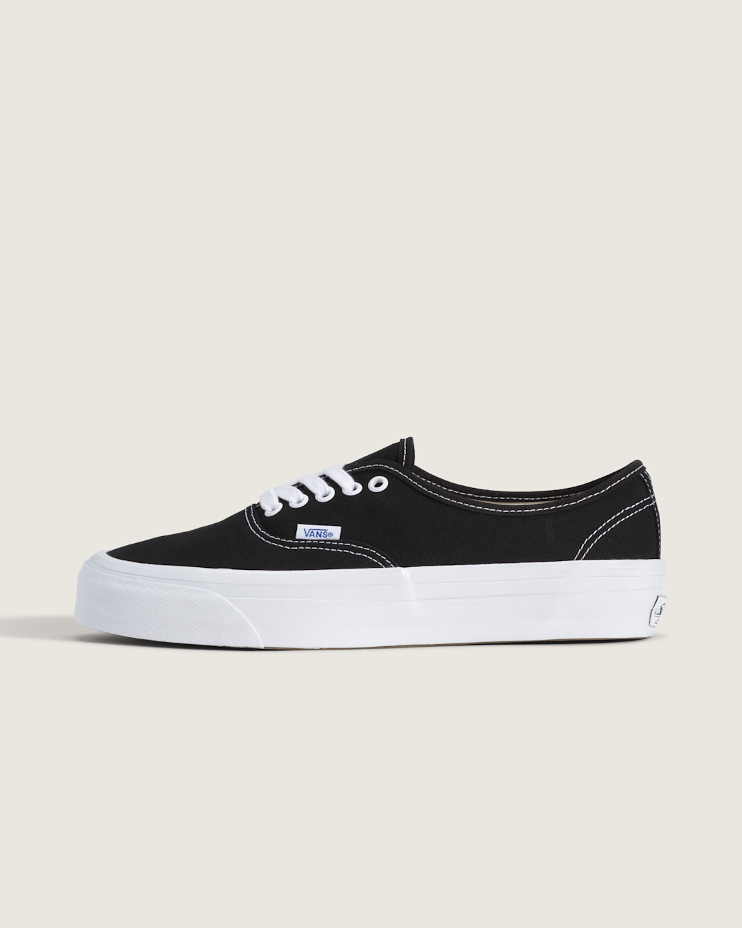 Vans Premium Authentic Shoe in Black / White