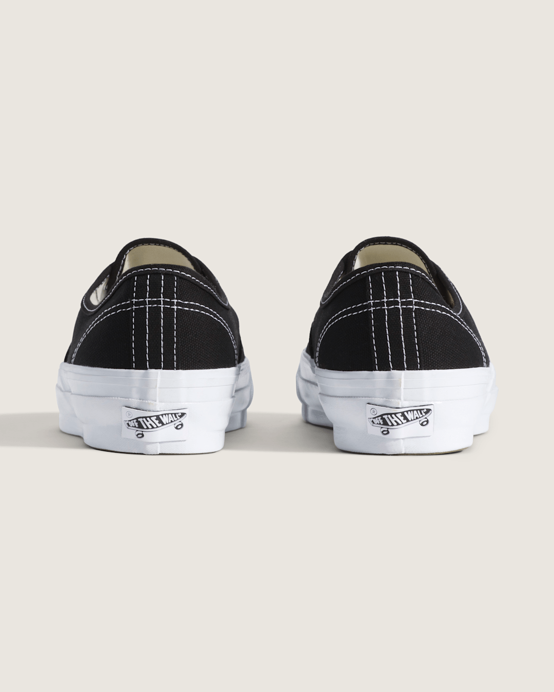 Vans Premium Authentic Shoe in Black / White