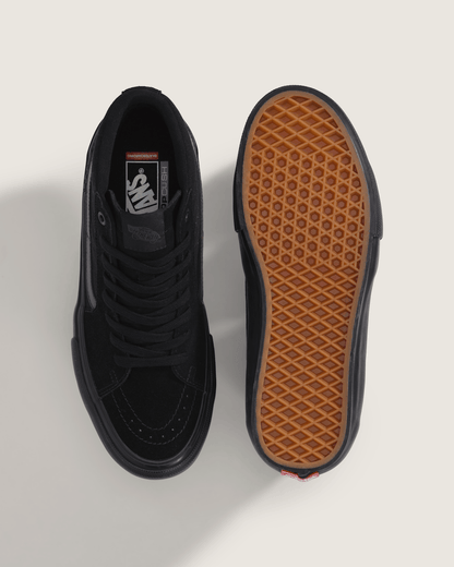 Vans Skate Sk8-Hi Black/Black Skate Shoe