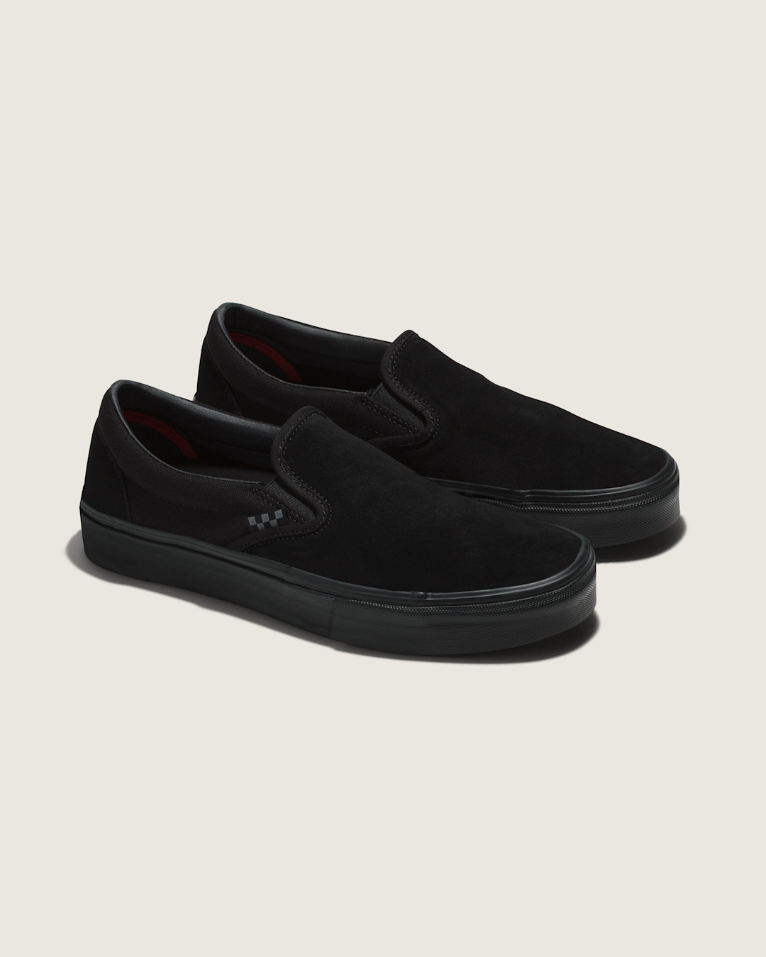 Vans Skate Slip-On Black/Black Skate Shoe